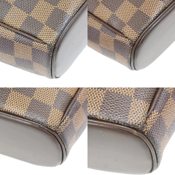 LOUIS VUITTON Ipanema GM Shoulder Bag Damier Ebene Leather Brown N51292 74KB213 - Picture 7 of 14